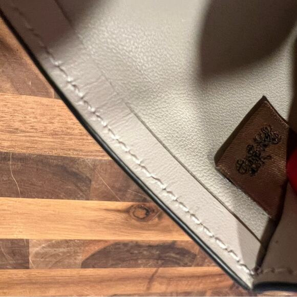 Coach Slim Billfold Wallet With Coach Stamp - Picture 10 of 12